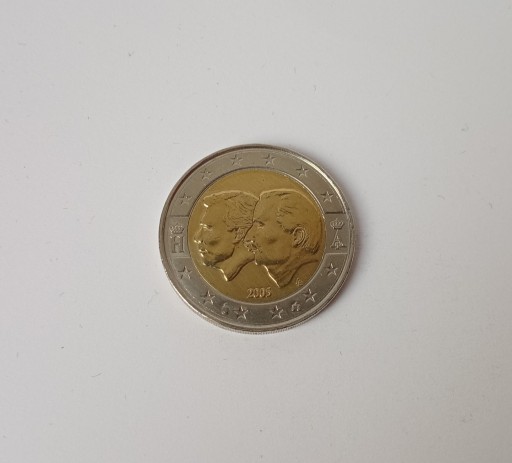 Zdjęcie oferty: 2 euro Unia gospodarcza 2005r. Belgia