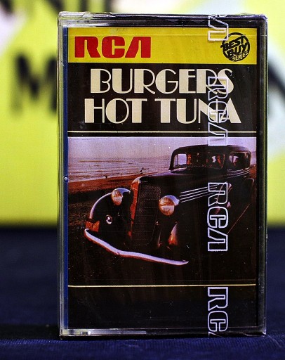 Zdjęcie oferty: Hot Tuna - Burgers, kaseta, folia, IT