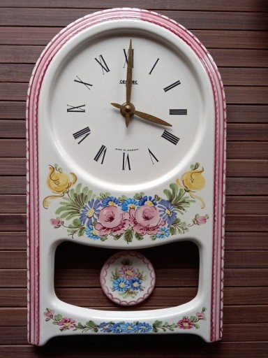 Zdjęcie oferty: Ceramiczny zegar Ceratec  ,vintage 