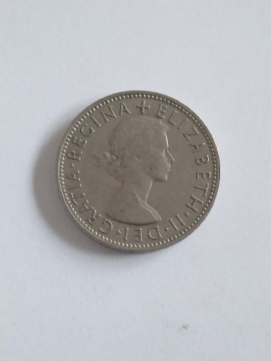 Zdjęcie oferty: Wielka Brytania 2 Shillings 1959