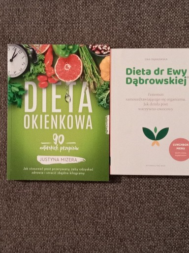 Zdjęcie oferty: Dieta okienkowa i Dieta Ewy Dąbrowskiej