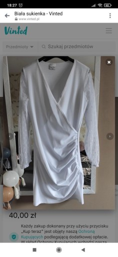 Zdjęcie oferty: Biała sukienka