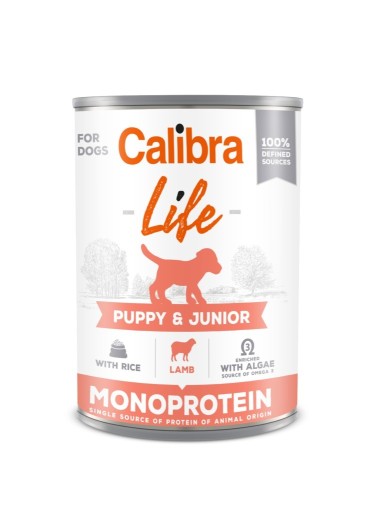 Zdjęcie oferty: Calibra Dog Life Puppy & Junior Lamb with rice400g