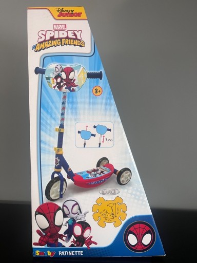 Zdjęcie oferty: Hulajnoga dla dziecka Trójkołowa Spider-Man 