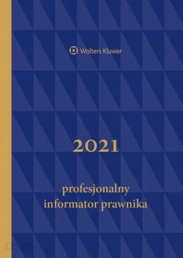 Zdjęcie oferty: Profesjonalny informator prawnika 2021