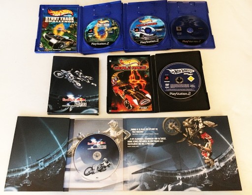 Zdjęcie oferty: Hot Wheels PS2 Kolekcja Playstation2 DVD RED BULL