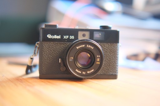 Zdjęcie oferty: aparat analogowy dalmierz Rollei XF 35