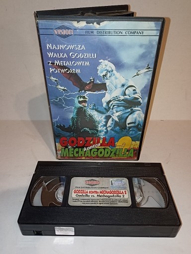 Zdjęcie oferty: Godzilla kontra Mechagodzilla 2 VHS Unikat