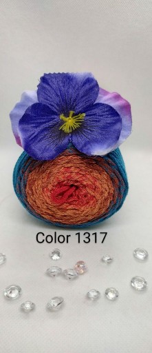 Zdjęcie oferty: YarnArt Macrame Cotton Spectrum color 1317