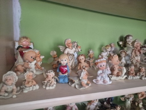Zdjęcie oferty: Aniołki zabawki figurki, piękne aniołeczki