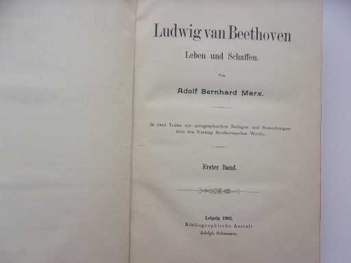 Zdjęcie oferty: książka o Ludwigu van Beethoven'ie
