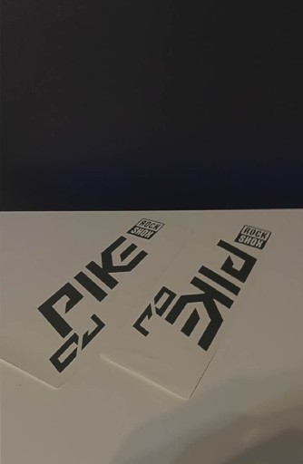 Zdjęcie oferty: Naklejki rockshox pike dj 