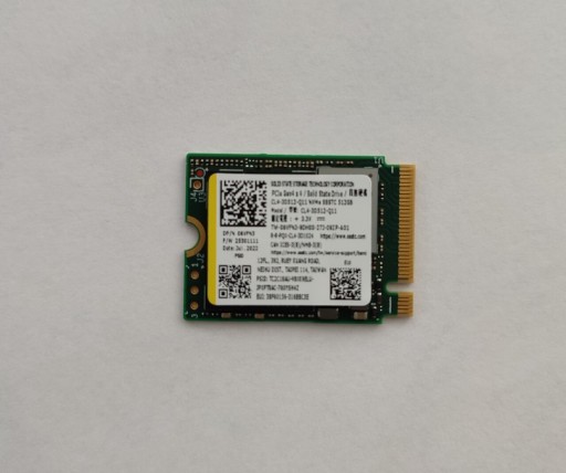 Zdjęcie oferty: Dysk SSD m.2 NVMe PCIe 4 x4 Solid CL4 512GB (2230)