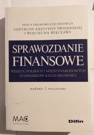 Zdjęcie oferty: Sprawozdanie finansowe