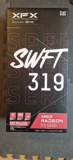 Zdjęcie oferty: Radeon RX 6800 XFX SWFT 319 16GB GWARANCJA