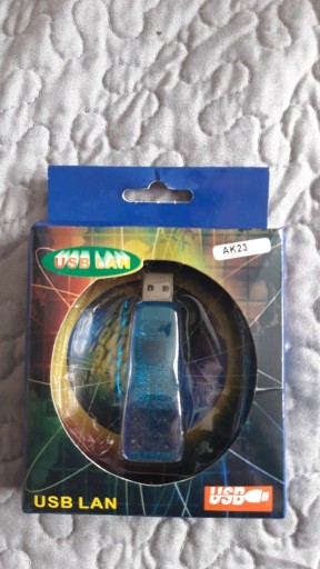Zdjęcie oferty: Karta sieciowa LAN RJ-45 na USB 10/100 Mbps
