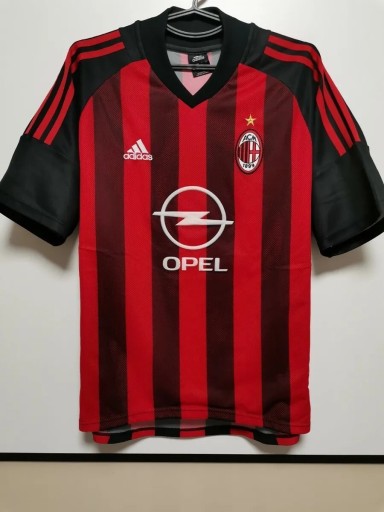 Zdjęcie oferty: AC Milan koszulka 2002/03 domowa + nadruk roz. M