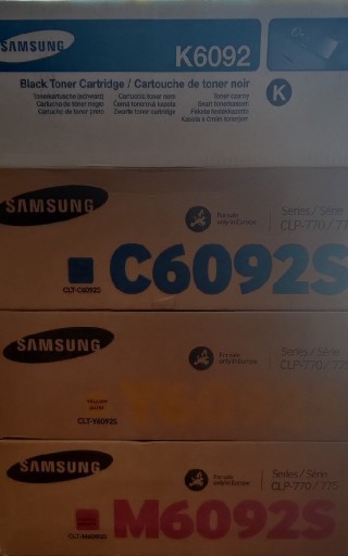 Zdjęcie oferty: Tonery serii clt6092 SAMSUNG oryginał