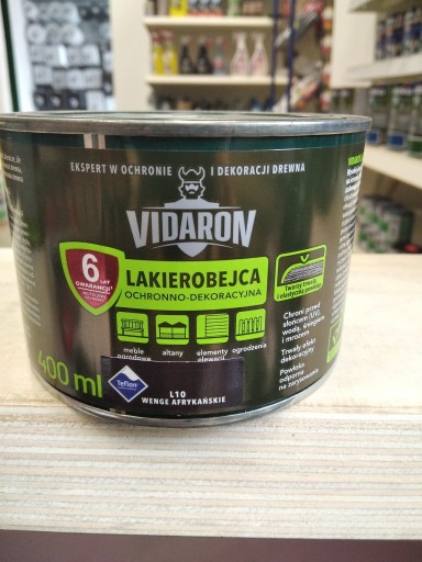 Zdjęcie oferty: VIDARON LAKIEROBEJCA L10 400ML