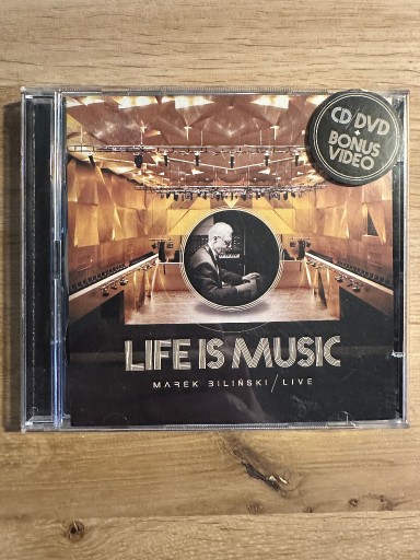 Zdjęcie oferty: Marek Biliński LIFE IS MUSIC Unikat 1 wydanie DVD
