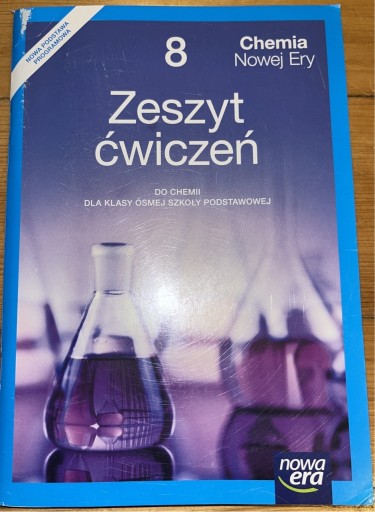 Zdjęcie oferty: Zeszyt ćwiczeń Klasa 8 Chemia szkoła podstawowa