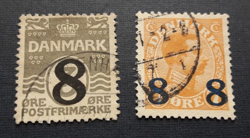 Zdjęcie oferty: Znaczki Dania 1921 kasowane 