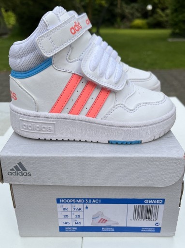 Zdjęcie oferty: Buty Dziecięce ADIDAS HOOPS MID 3.0 AC I rozm. 25