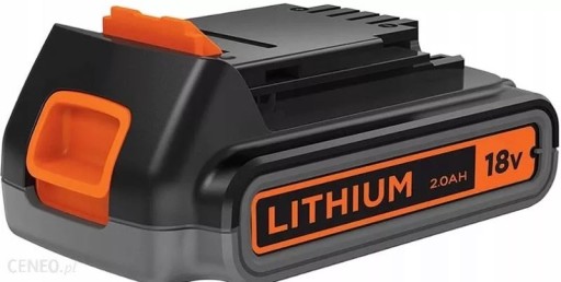 Black Decker Akumulator wsuwany 18V, 1.5Ah Li-Ion | Zambrów | Licytacja ...