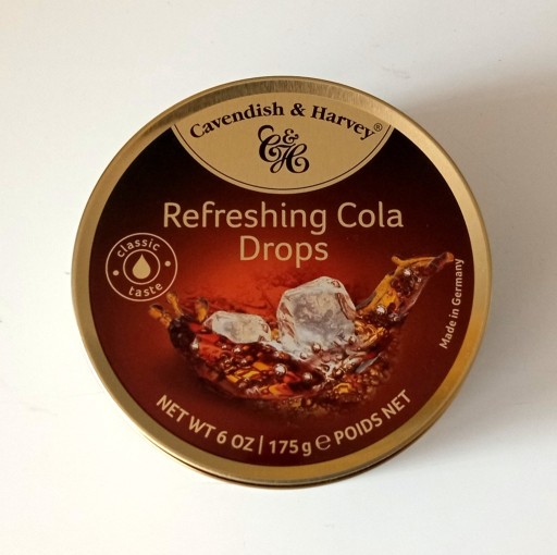 Zdjęcie oferty: C&H Cola Drops / landrynki o smaku coli / 175g DE