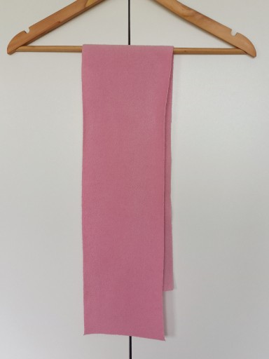 Zdjęcie oferty: Polarkowy szalik dla dziewczynki różowy 16x100cm