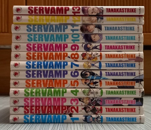 Zdjęcie oferty: Servamp tom 1 - 13 Tanakastrike  manga
