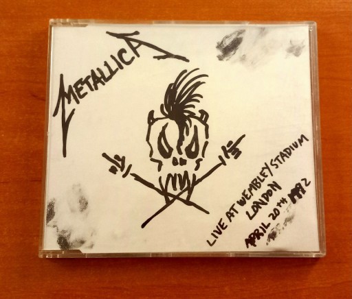 Zdjęcie oferty: Metallica Live at Wembley Stadium 1992 Ep Unikat
