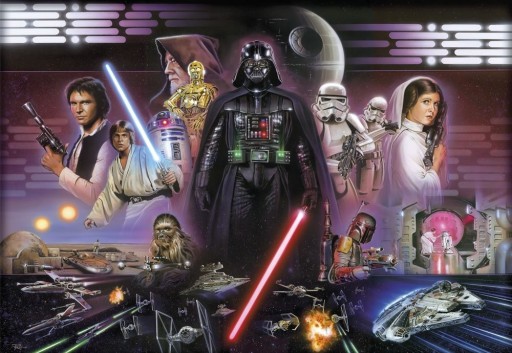 Zdjęcie oferty: Star Wars Darth Vader Collage (Komar 8-482)