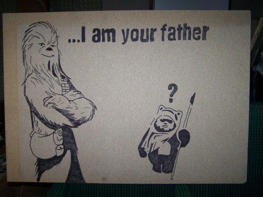 Zdjęcie oferty: Star wars chewbacca obraz grafika plakat