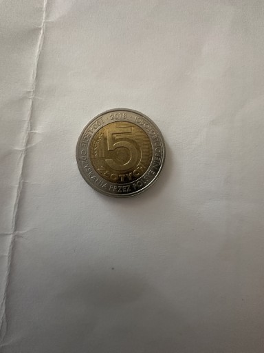 Zdjęcie oferty: Moneta 5 złotych - 2018r i 2 złote. Destrukt -Opis