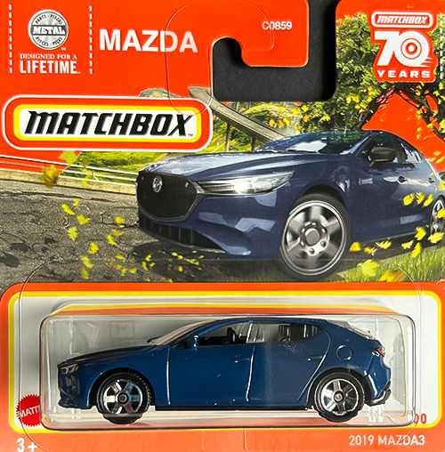 Zdjęcie oferty: Matchbox 2019 Mazda3 2023