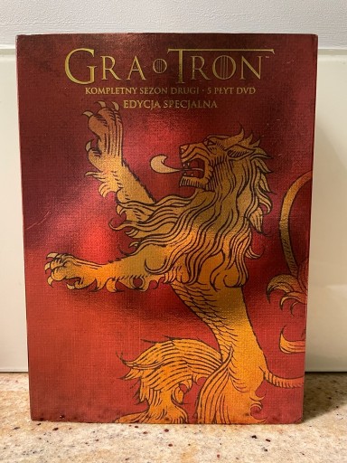 Zdjęcie oferty: GRA O TRON sezon 2 DVD edycja specjalna (PL)