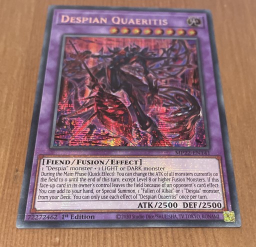 Zdjęcie oferty: Yugioh Despian Quaeritis