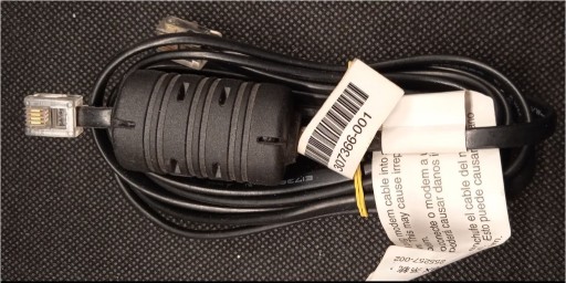 Zdjęcie oferty: Kabel telefoniczny wtyki 6p4c-RJ11, 2m z filtrem
