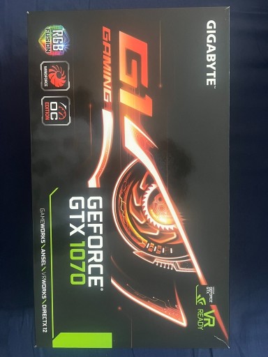 Zdjęcie oferty: Karta Graficzna Gigabyte GTX 1070 Gaming G1