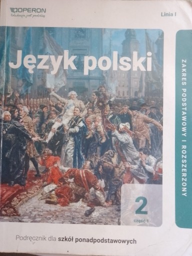 Zdjęcie oferty: Język polski 2 Część 1 linia1