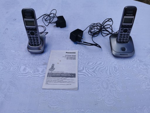 Zdjęcie oferty: Telefon stacjonarny bezprzewodowy Panasonic KX-TG2