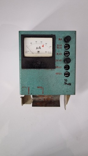 Zdjęcie oferty: ELMOD próbnik baterii PRL 1987 Unikat
