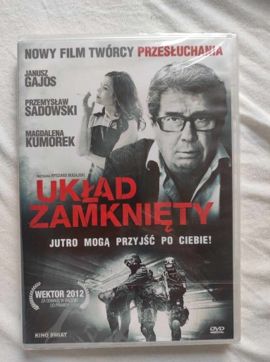 Zdjęcie oferty: Układ Zamknięty Janusz Gajos Film DVD CD