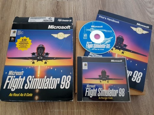 Zdjęcie oferty: Microsoft Flight Simulator 98 - Premierowy BIG BOX