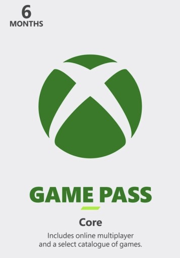 Zdjęcie oferty: Subskrypcja GamePass Core 6 miesięcy INDIE