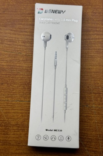 Zdjęcie oferty: słuchawki douszne marki Benewy, model ME530