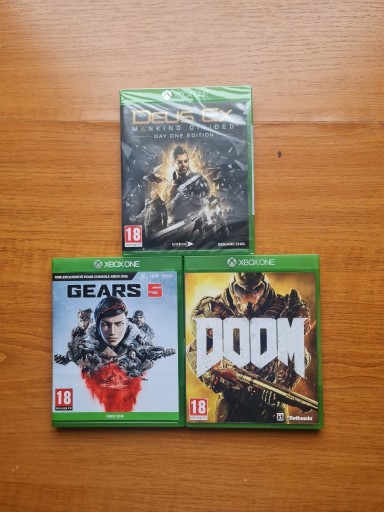 Zdjęcie oferty: Gears, Deus , Doom . Zestawik.