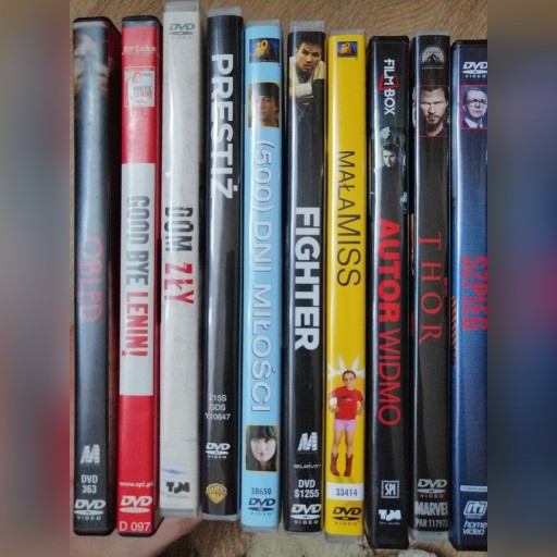 Zdjęcie oferty: Pakiet 10 filmów na DVD 