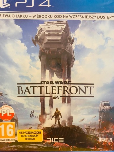 Zdjęcie oferty: STAR WARS BATTLEFRONT PS4